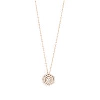 Necklace Salvini Woman Bagliori in Rose Gold Diamante 0.24 Ct 20106524 - 20106524